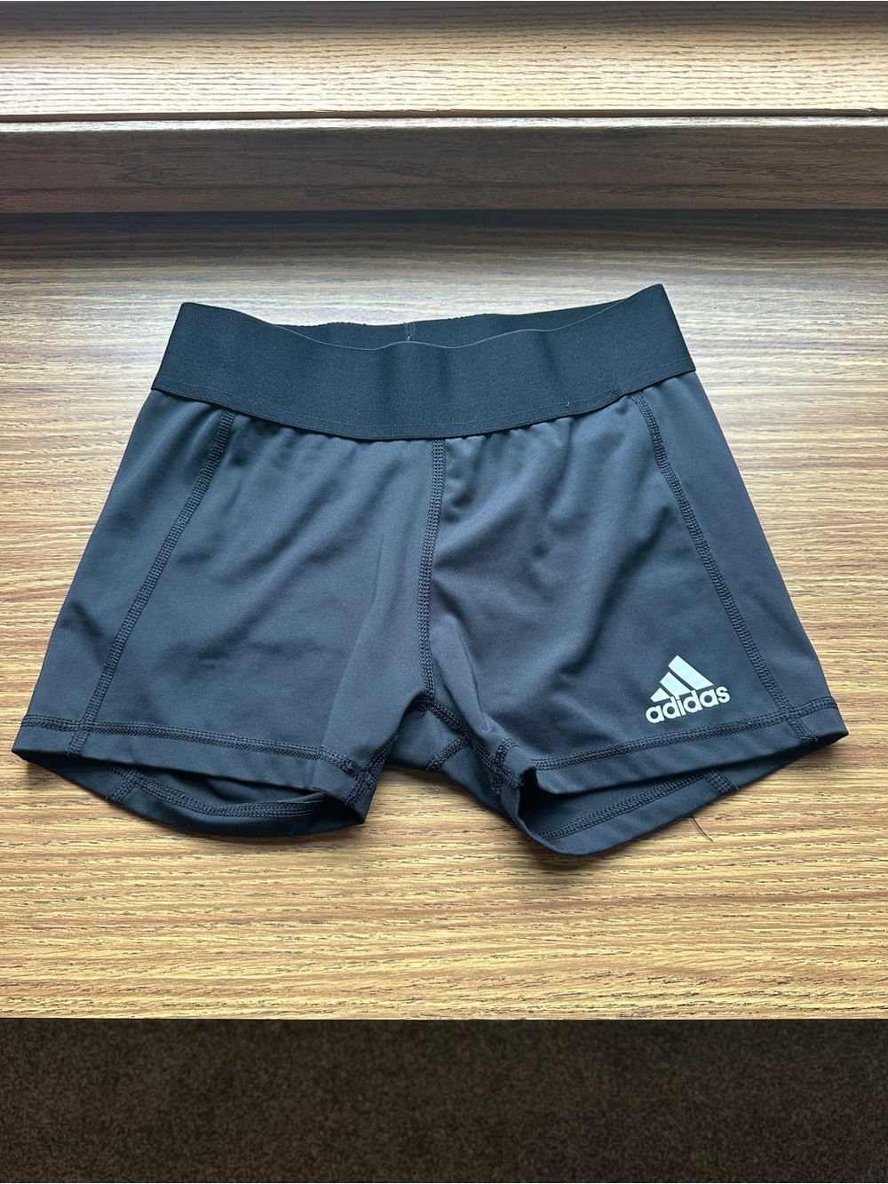 NWOT adidas Women's Black Performance Spandex Shorts